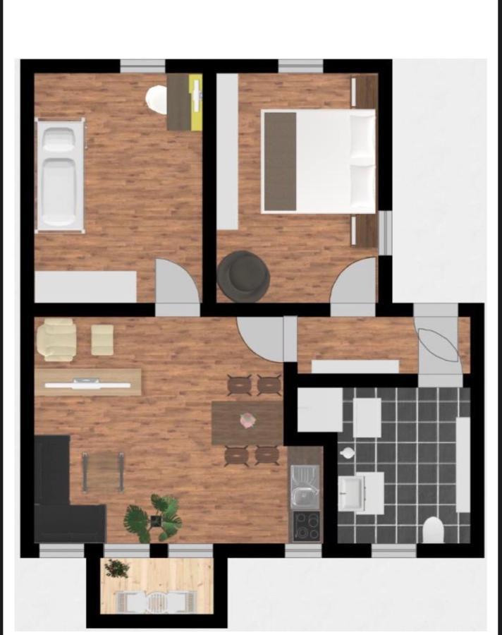 Gaesteapartement Марклеберг Екстериор снимка